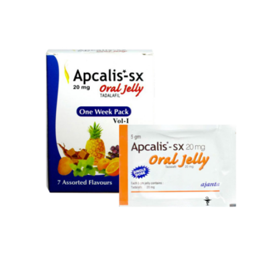 Apcalis Oral Jelly 20mg | Tadalafil | Treat ED