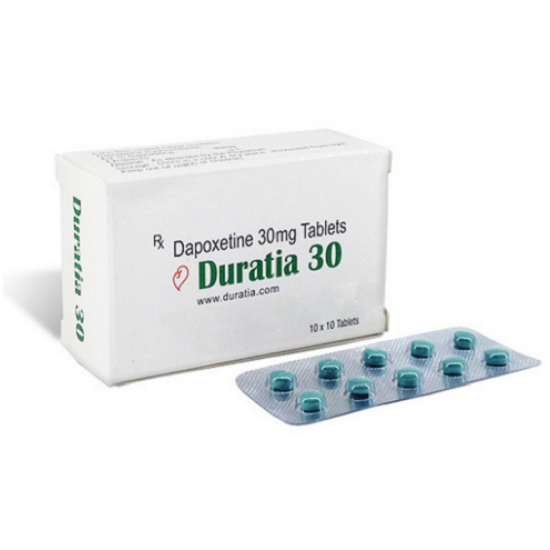 Duratia 30 Mg, Best Dapoxetine Price, To Treat ED & PHA