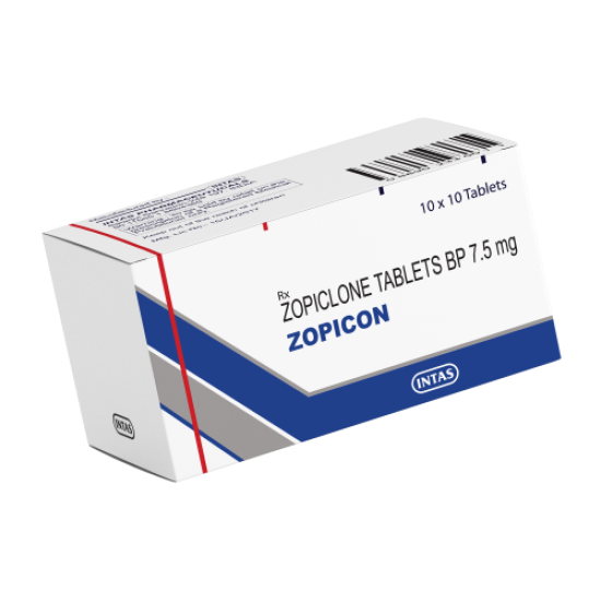 Zopicon 7.5 Mg Tablet, Uses, Dosage, Side Effects & Price
