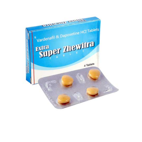 Extra Super Zhewitra 100mg Tablets | Dapoxetine| Treat ED