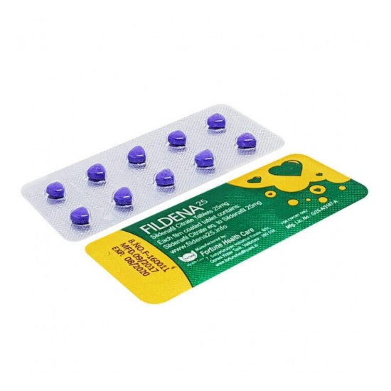 Fildena 25 Mg [Sildenafil Citrate], Uses, Dosage, Reviews & Price