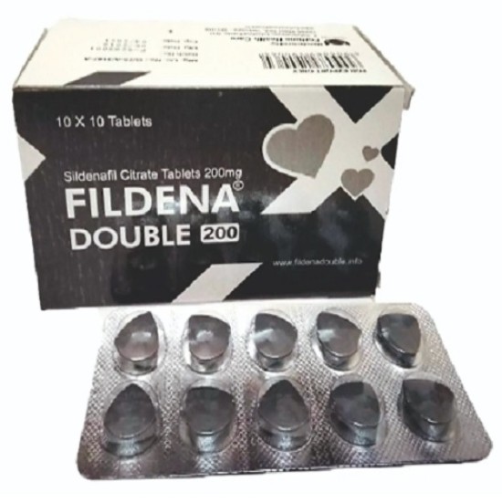 Fildena 200 Mg (Black Viagra Pill) at 1.13 Per Tab to Treat ED