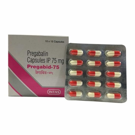 Pregabalin Lyrica- Pregabid 75 Mg Only $0.90 per Capsules