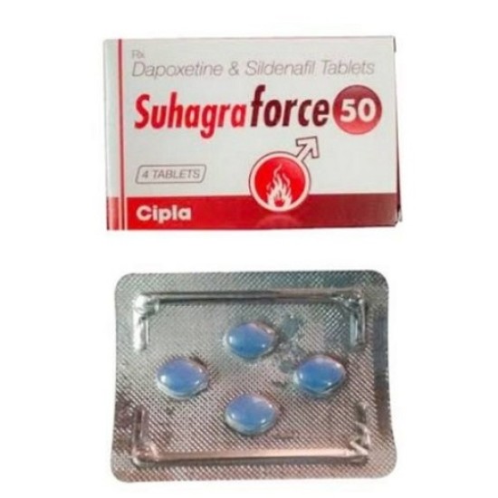 Suhagra Force 50 Mg, Viagra Pill For Men, Uses, Dosage & Reviews