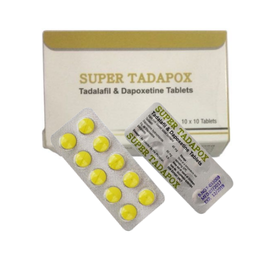 Super Tadapox 100mg Tablets | Dapoxetine| Treat ED
