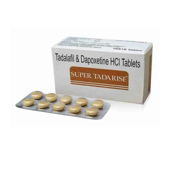 Super Tadarise Tablets | Dapoxetine | Treat ED