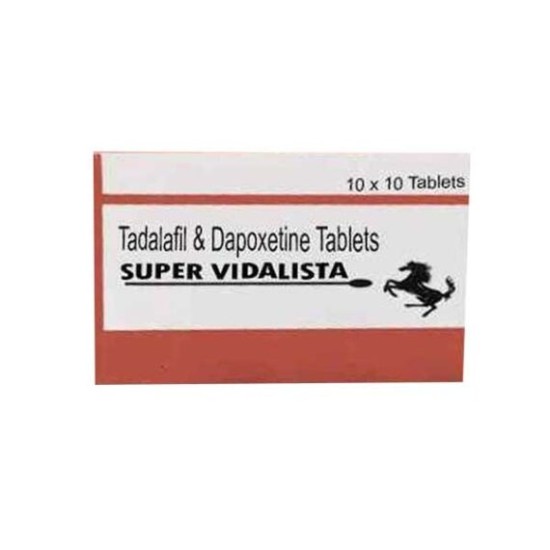 Super Vidalista Tablets | Dapoxetine | Treat ED