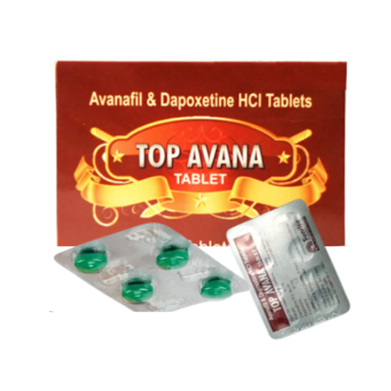 Top Avana 80mg Tablets | Dapoxetine | Treat ED