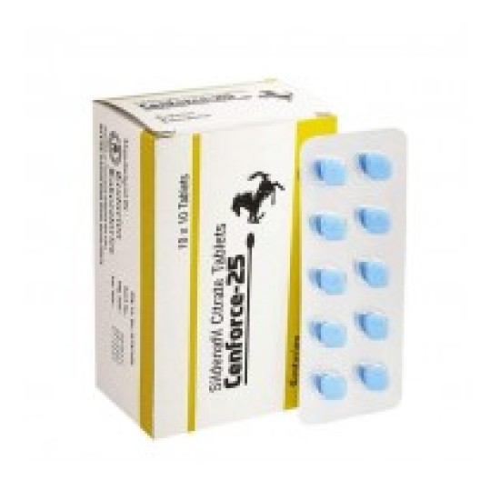 Cenforce 25 Mg [Silenafil Citrate] Only $0.52 Tablets