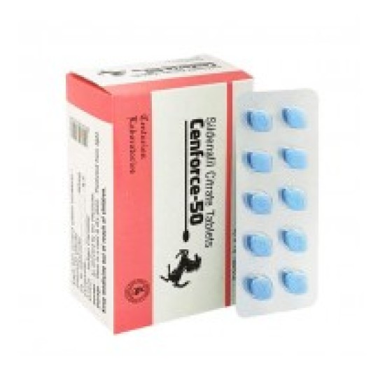 Cenforce 50 Mg, Sildenafil Generic Only $0.51 per Tablet