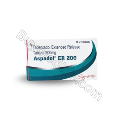 Aspadol ER 200mg Tablets | Tapentadol | Treat Chronic Pain