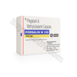Pregabalin Lyrica- Pregalin M 150 Mg Only $0.83 per Capsules