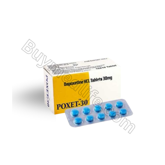 Poxet 30mg Tablets | Dapoxetine | Treat ED