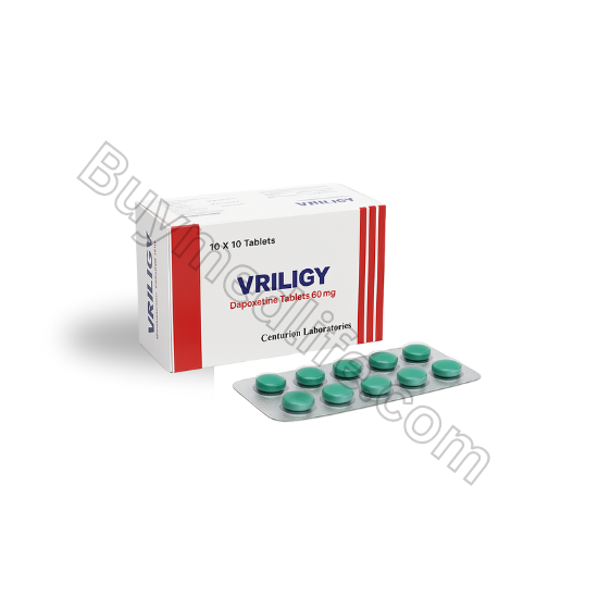 Vriligy 60mg Tablets | Dapoxetine | Treat ED