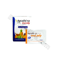 Apcalis Oral Jelly 20mg | Tadalafil | Treat ED