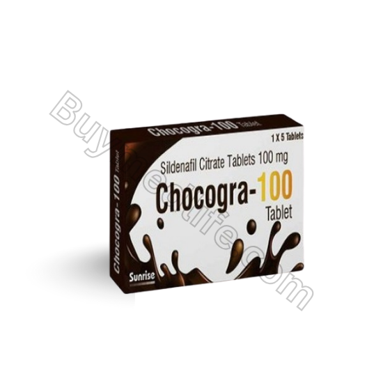 Chocogra 100 Mg Chewable Buy At $0.70 Per Tablet To Treat ED