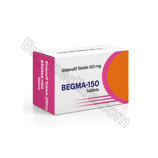 Begma 150 Mg Buy at $0.80 Per Tablet To Treat ED & PHA