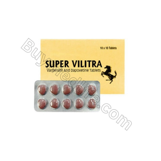 Vilitra Super Tablets, Uses, Dosage, Side Effects, Reviews & Price