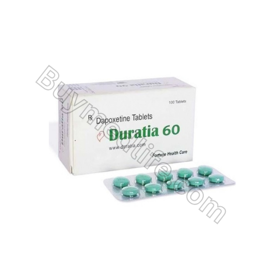 Duratia 60 Mg, Best Dapoxetine Price, To Treat ED & PHA