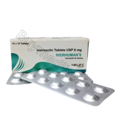 IVERHUMAN 6 mg – Ivermectin Tablets for Parasitic Infections