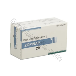 Zopinap 20 mg – Zopiclone Tablets for Insomnia Relief
