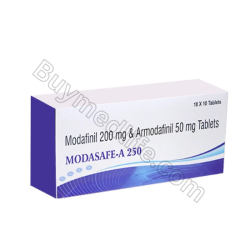 Modasafe 250mg Buy 0.90 Pr Tablet For Alertness & Wakefulness