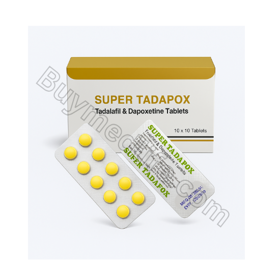 Super Tadapox 100mg Tablets | Dapoxetine| Treat ED