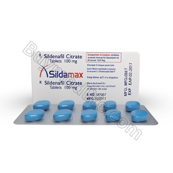 Sildamax 100mg Tablets | Sildenafil | Treat ED