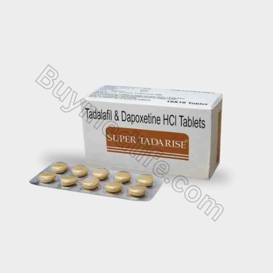 Super Tadarise Tablets | Dapoxetine | Treat ED