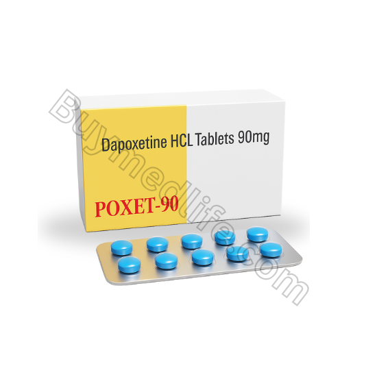 Poxet 90mg Tablets | Dapoxetine | Treat PE