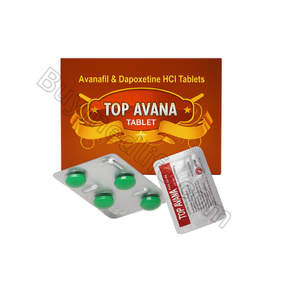 Top Avana 80mg Tablets | Dapoxetine | Treat ED