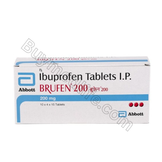 Brufen 200 Mg (ibuprofen) Treat Frozen Shoulder, Headache & Muscle Aches