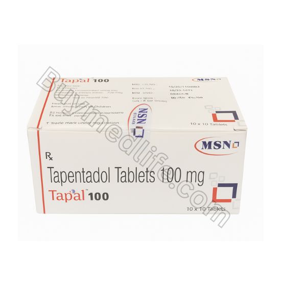 Tapal 100mg Tablets | Tapentadol | Treat Acute Pain