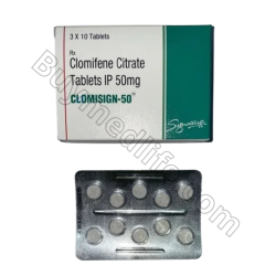 Clomisign 50 Tablet (Clomiphene) Clomisign 50 Tablet (Clomiphene)