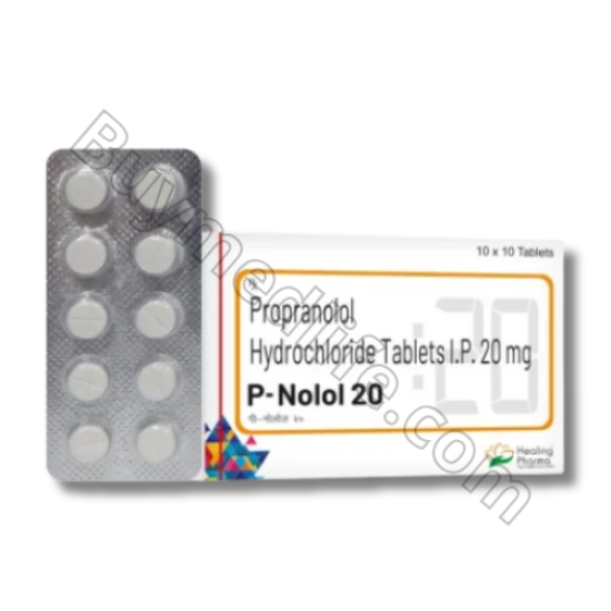 P-Nolol 20 mg (Propranolol Hydrochloride) P-Nolol 20 mg (Propranolol Hydrochloride)