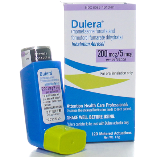 Dulera Inhaler, Dosage, Usage, Reviews & Discounted Price