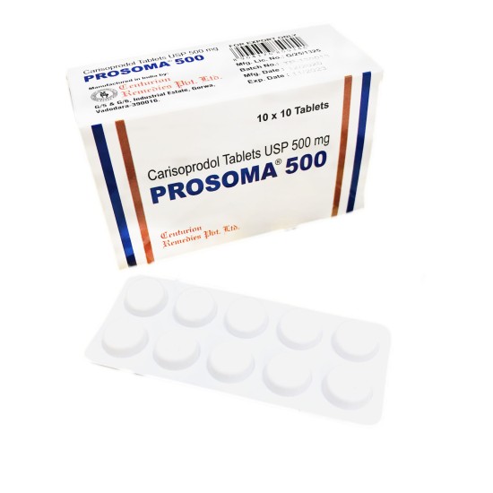 Prosoma 500 Mg, Uses, Dosages, Side Effects & Reviews