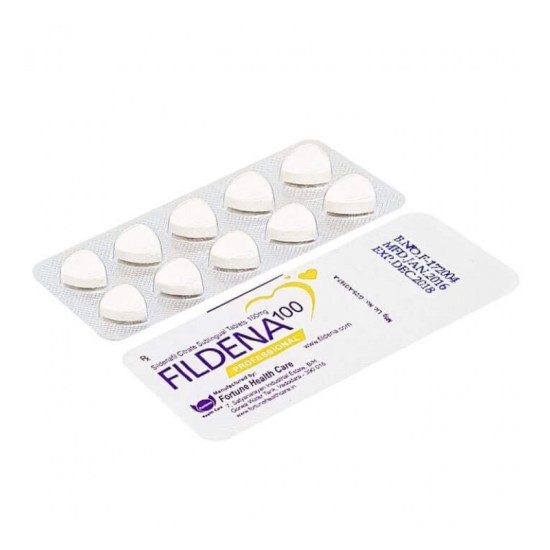 Fildena Professional [Sildenafil Citrate], Dosage, Reviews & Price