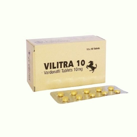 Vilitra 10 Mg, Uses, Dosage, Side Effects, Reviews & Price
