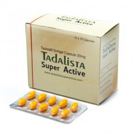Tadalista Super Active 20 Mg, Tadalafil Dosage, Side Effects & Best Price