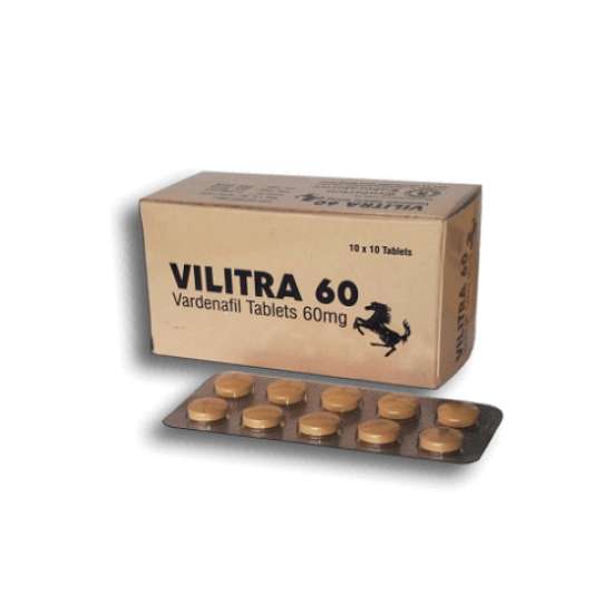 Vilitra 60 Mg, Uses, Dosage, Side Effects, Reviews & Price