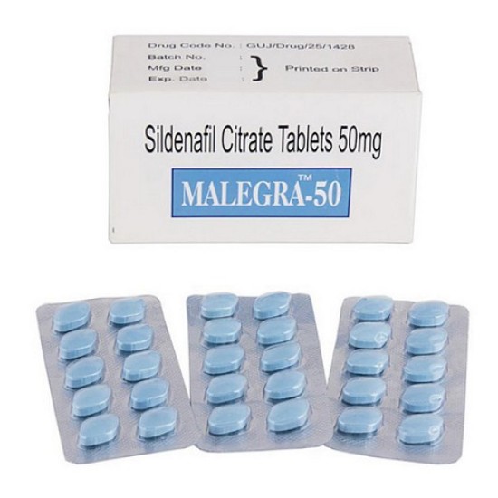 Malegra 50 Mg, Uses, Dosage, Reviews & Best Price