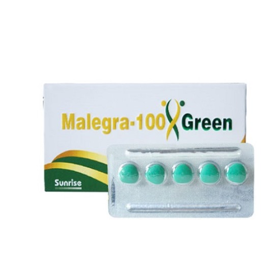 Malegra Green 100 Mg, Uses, Dosage, Reviews & Best Price